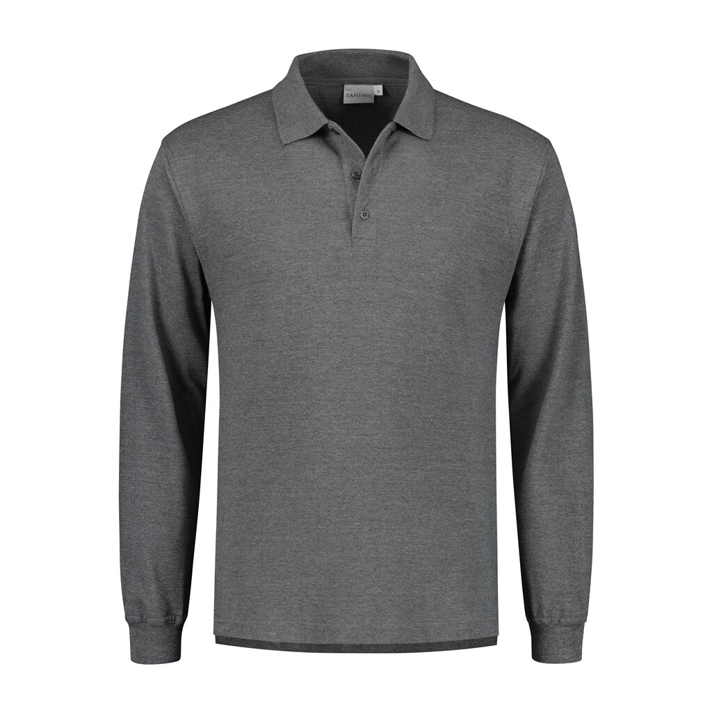 Santino Poloshirt Matt Dark Grey