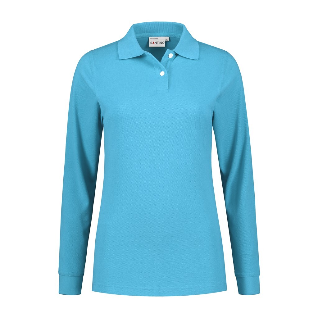 Santino Poloshirt Matt Ladies Aqua