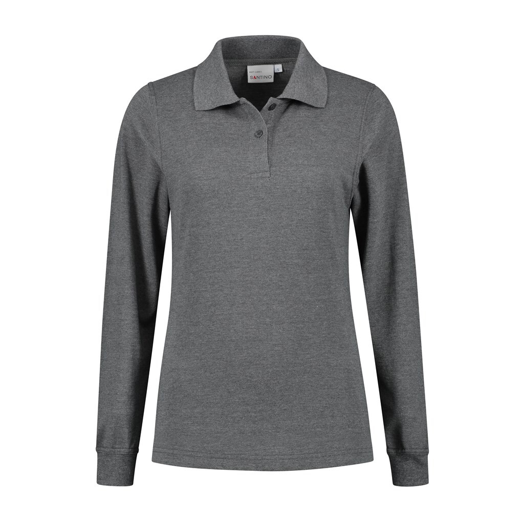 Santino Poloshirt Matt Ladies Dark Grey