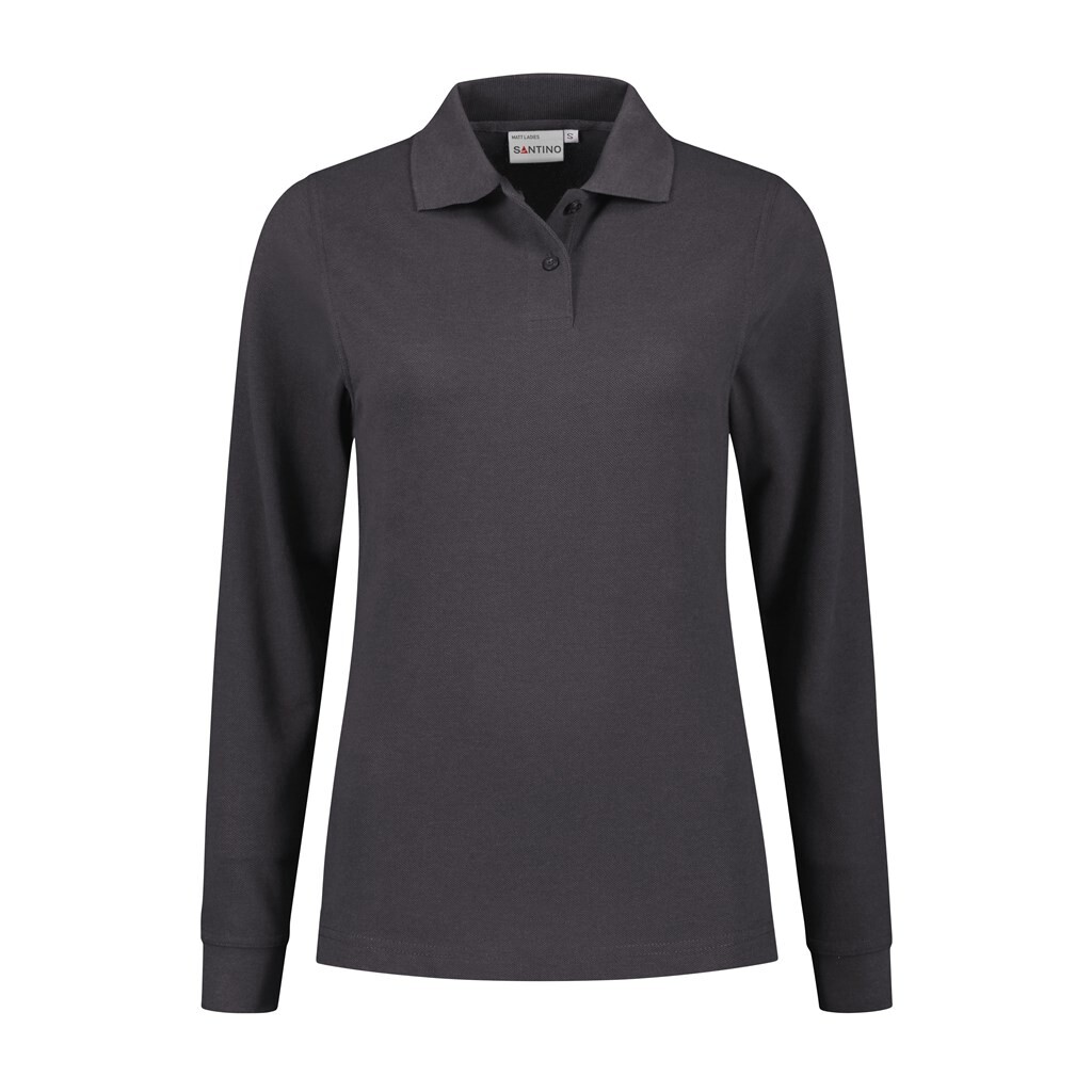Santino Poloshirt Matt Ladies Graphite
