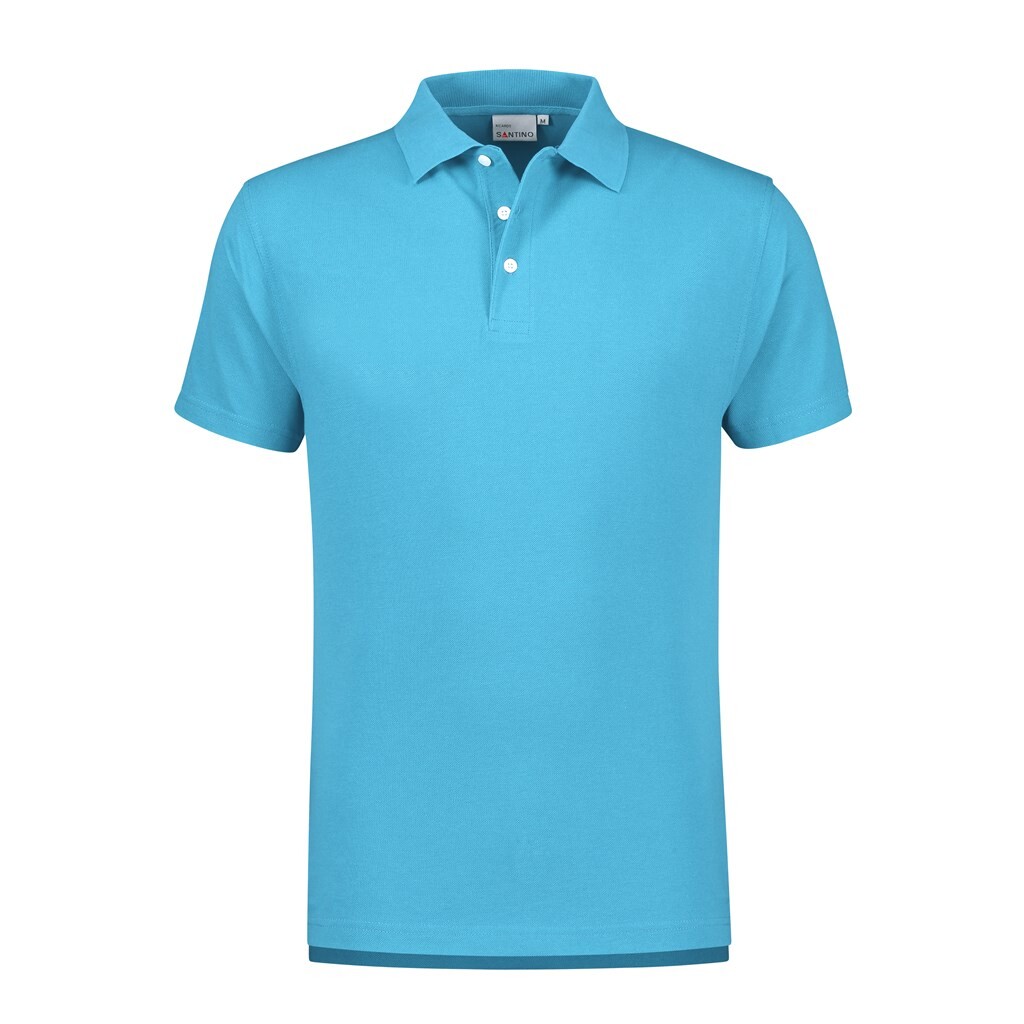Santino Poloshirt Ricardo Aqua