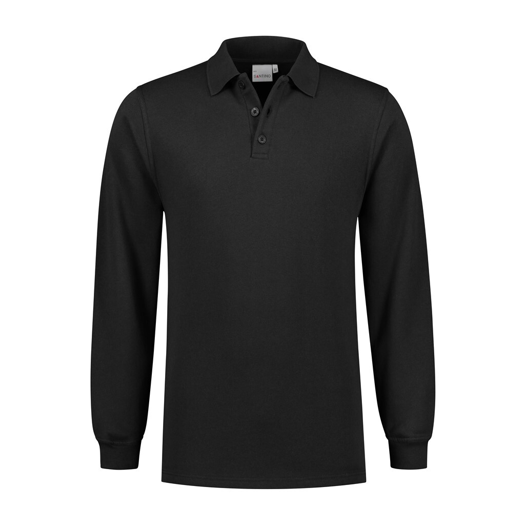Santino Polosweater Rick Black
