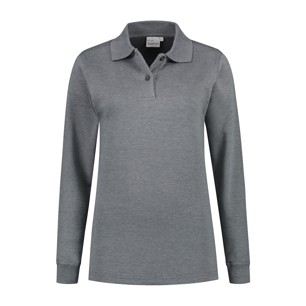 Santino Polosweater Rick Ladies Dark Grey
