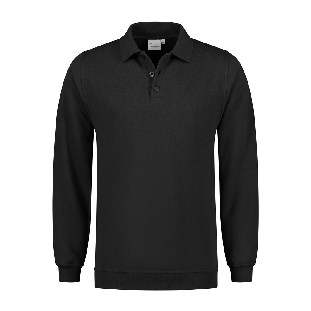 Santino Polosweater Robin Black