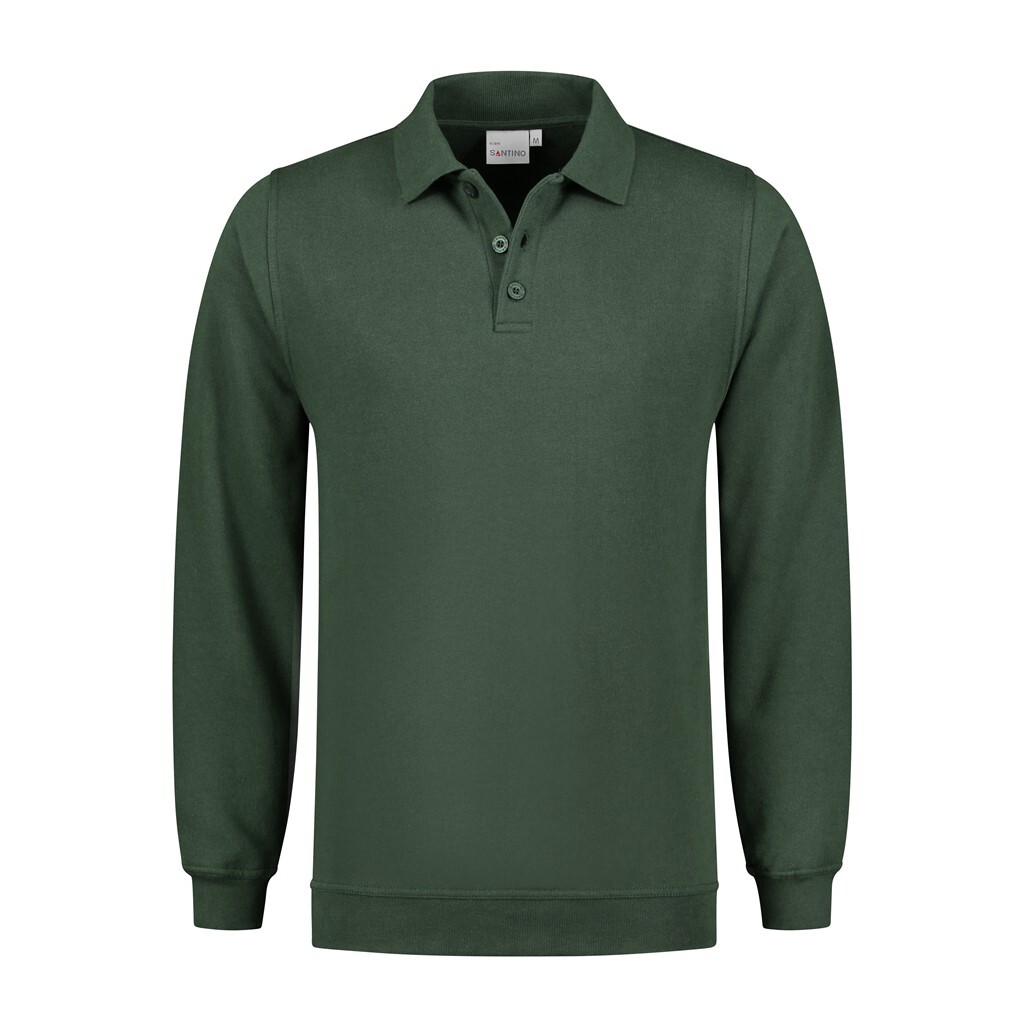 Santino Polosweater Robin Dark Green