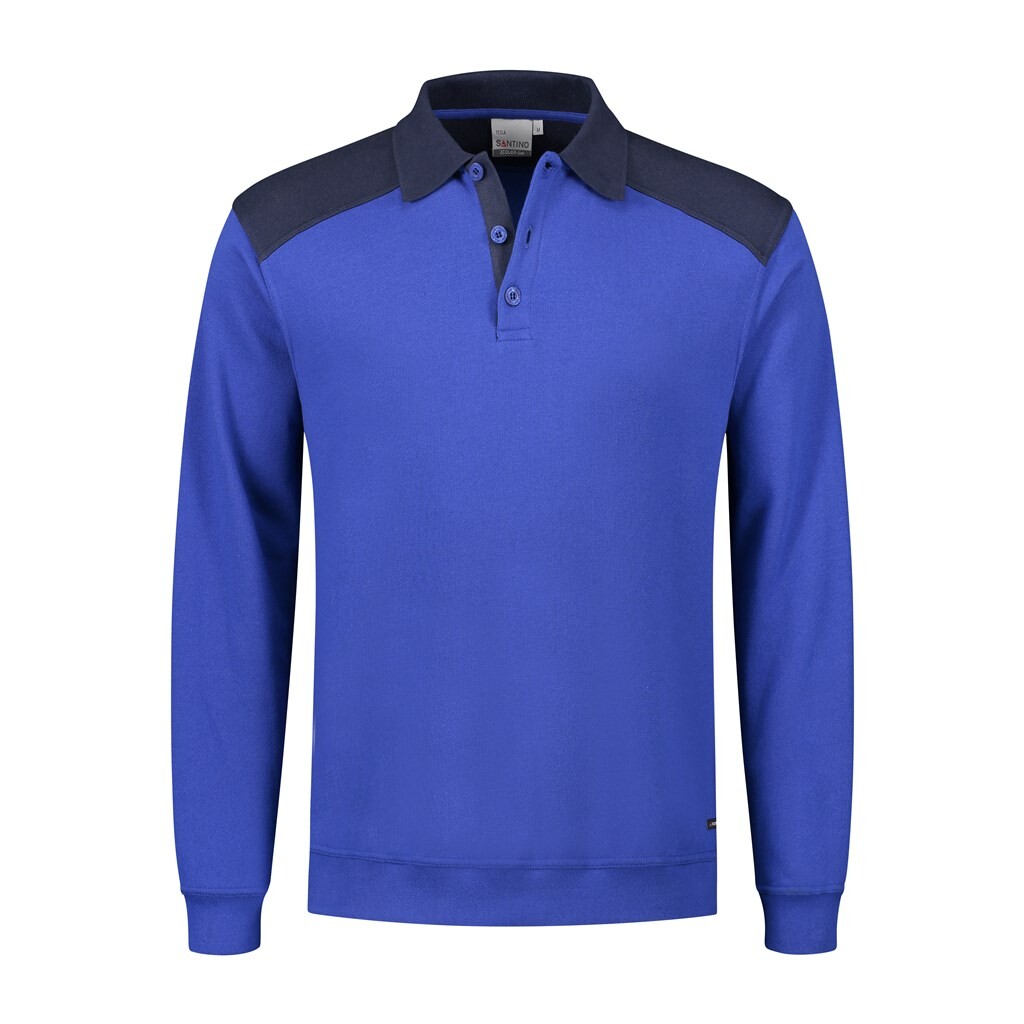 Santino Polosweater Tesla Royal Blue / Real Navy