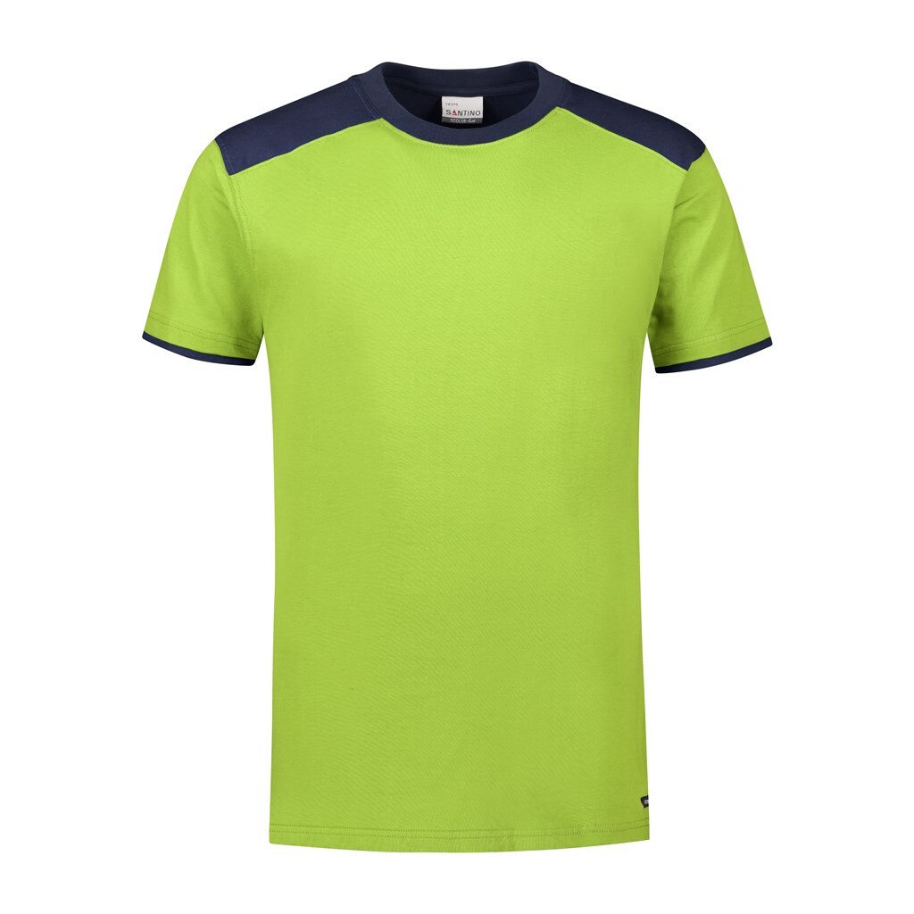 Santino T-shirt Tiesto Lime / Real Navy