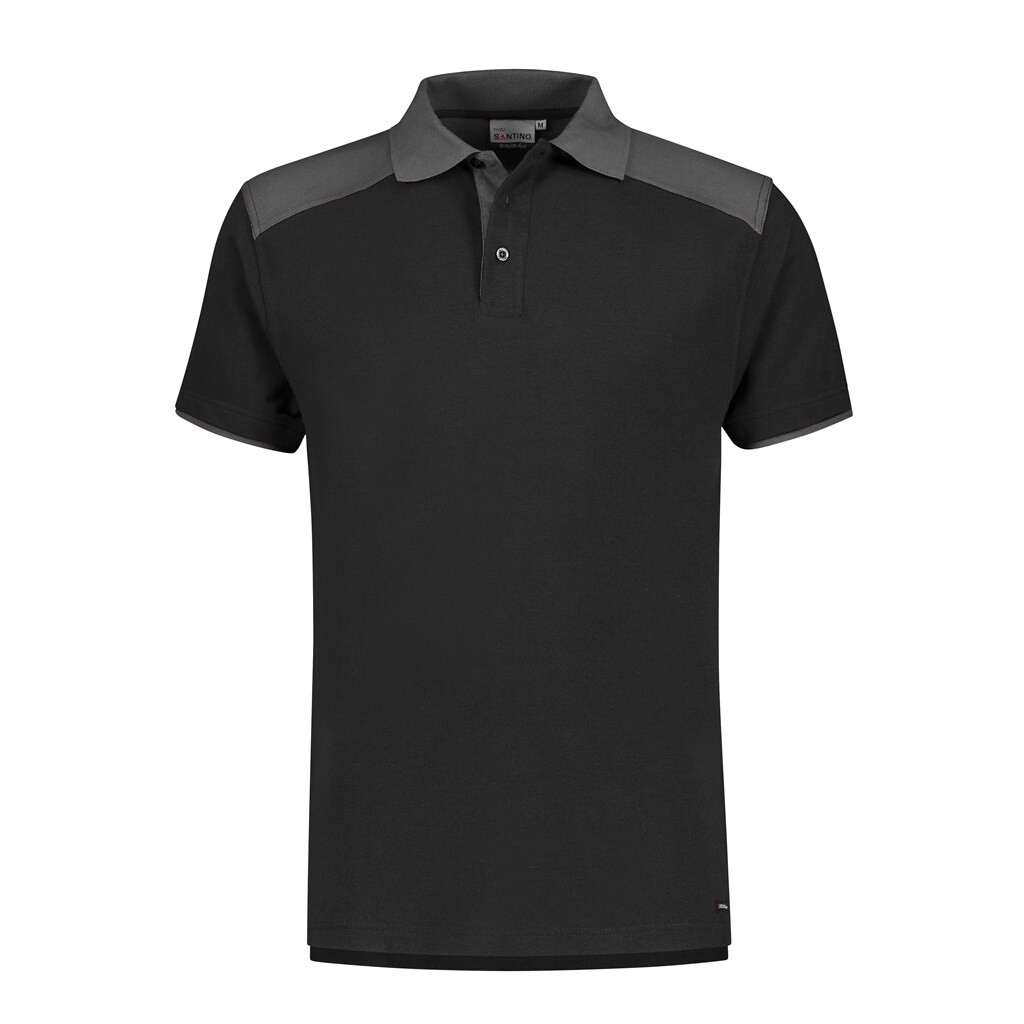 Santino Poloshirt Tivoli Black / Graphite