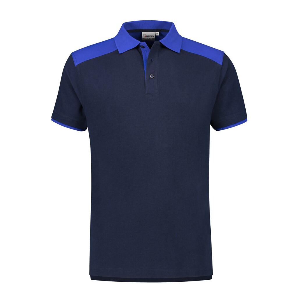 Santino Poloshirt Tivoli Real Navy / Royal Blue