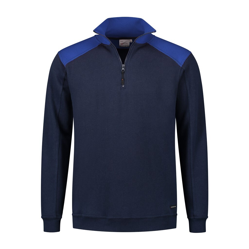 Santino Zipsweater Tokyo Real Navy / Royal Blue