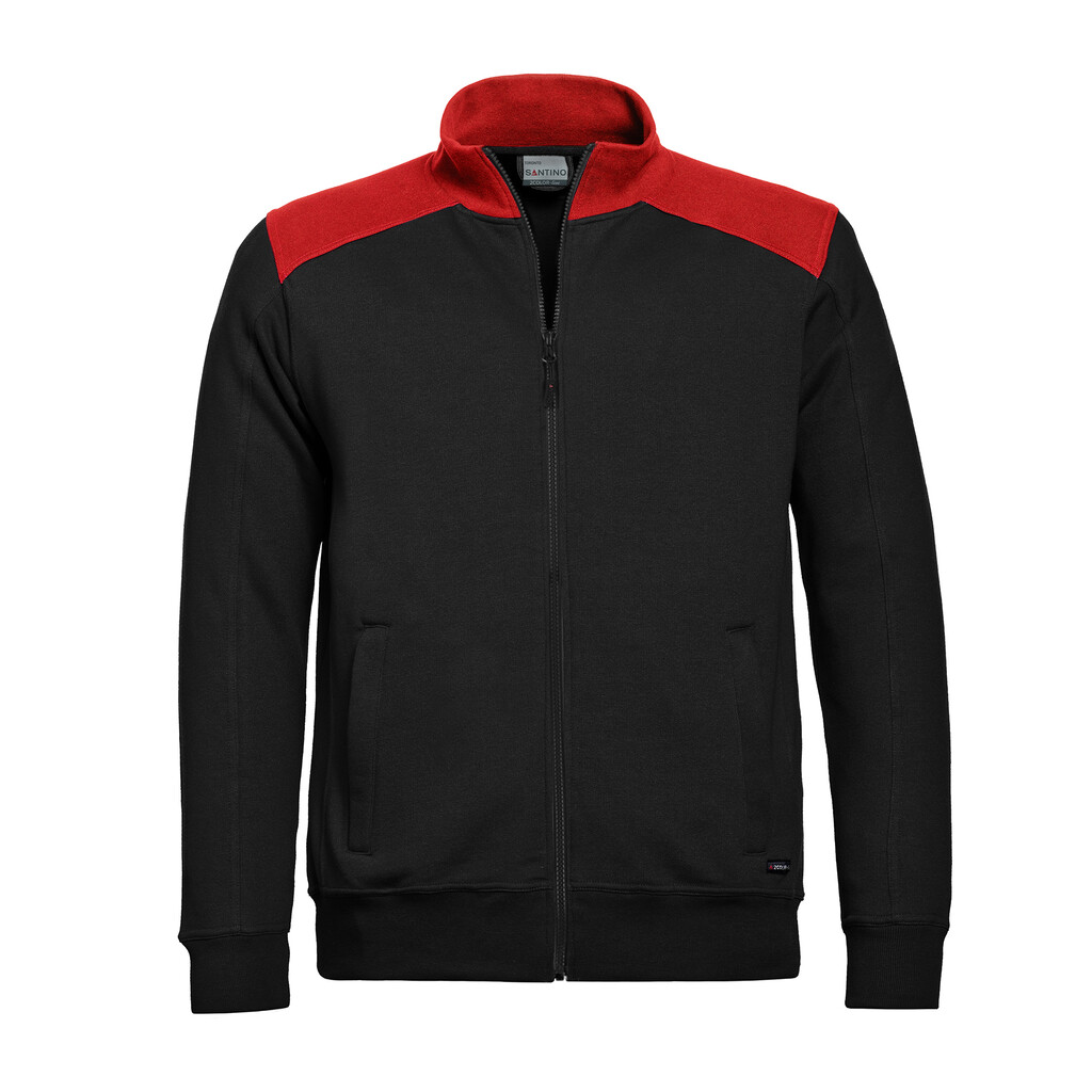 Santino Sweatvest Toronto Black / Red