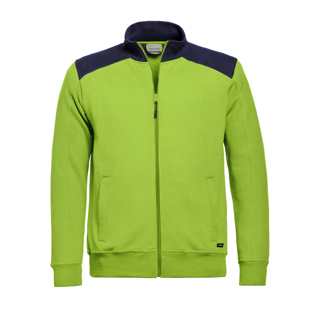 Santino Sweatvest Toronto Lime / Real Navy