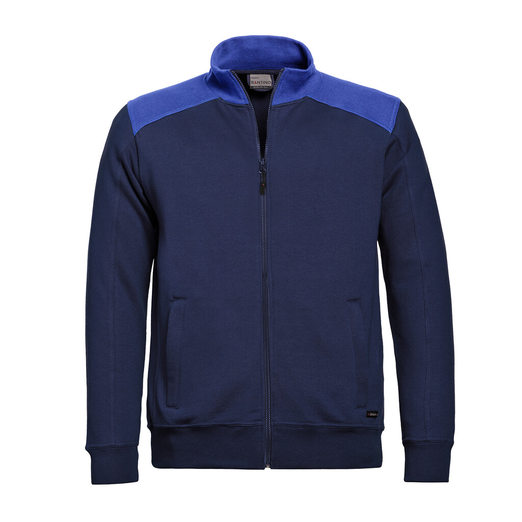 Santino Sweatvest Toronto Real Navy / Royal Blue