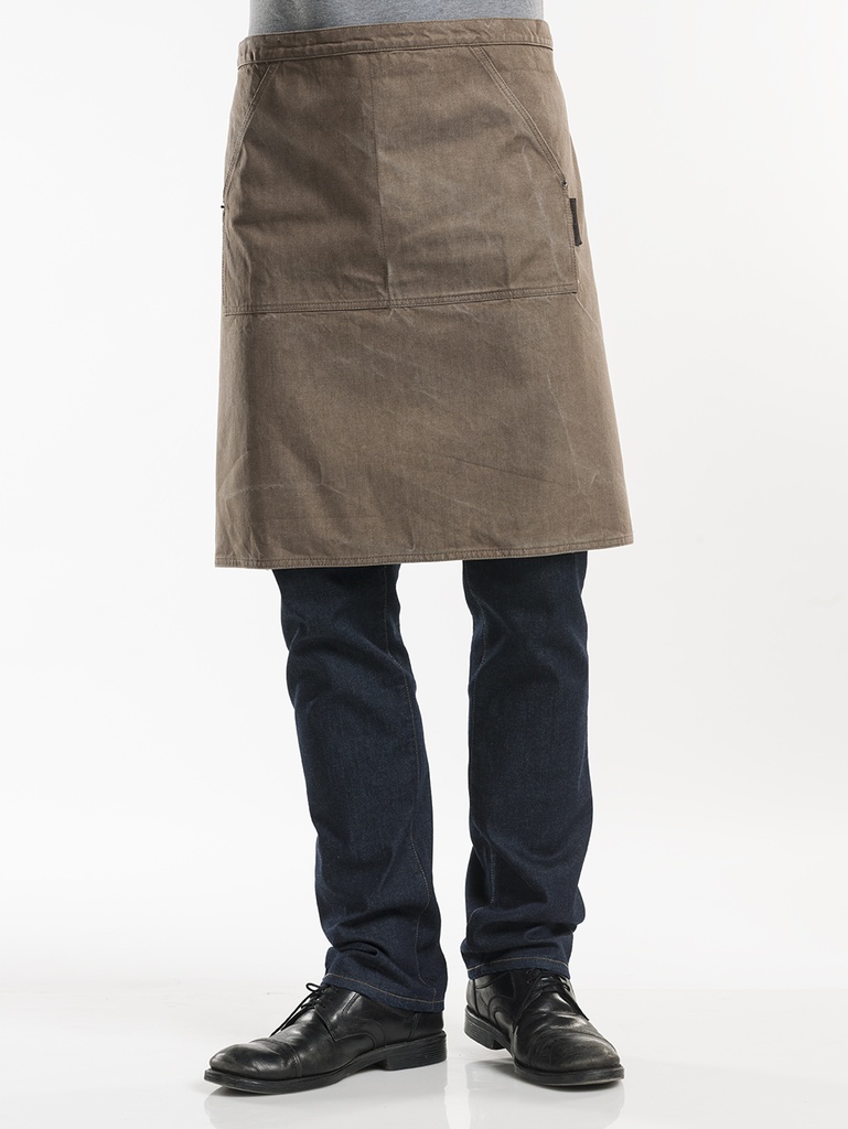 Pure Denim Apron Pouch Mud Denim
