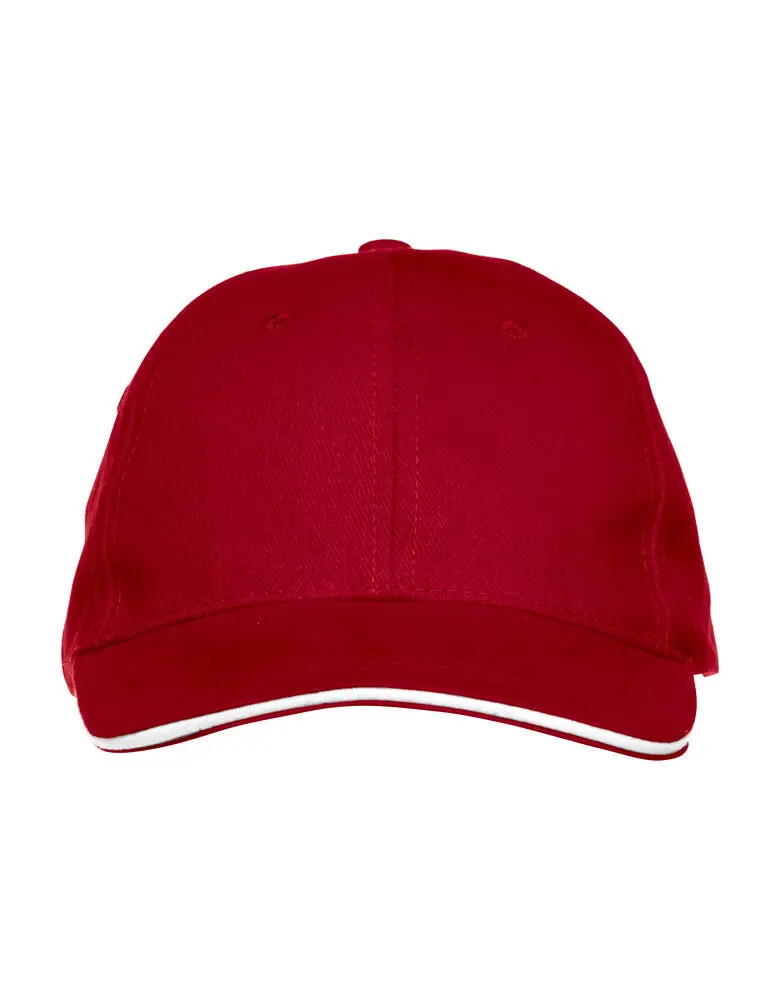 Clique Cap Davis Rood