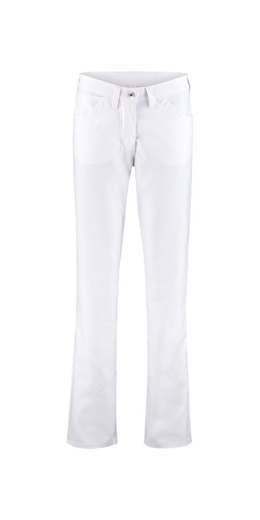 Haen High Line stretch 5-pocket damesbroek Tara Wit