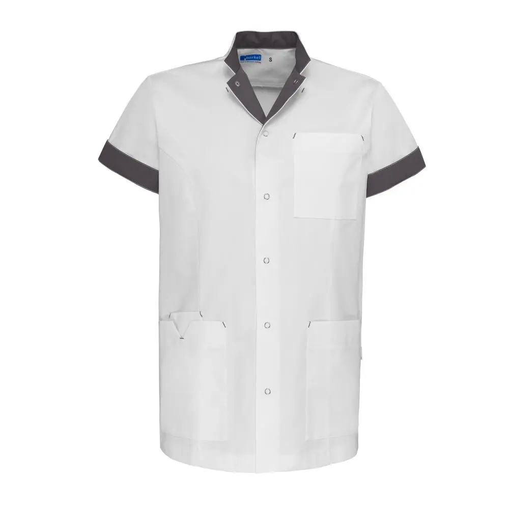 De Berkel JAIMY Unisex jack wit/taupe