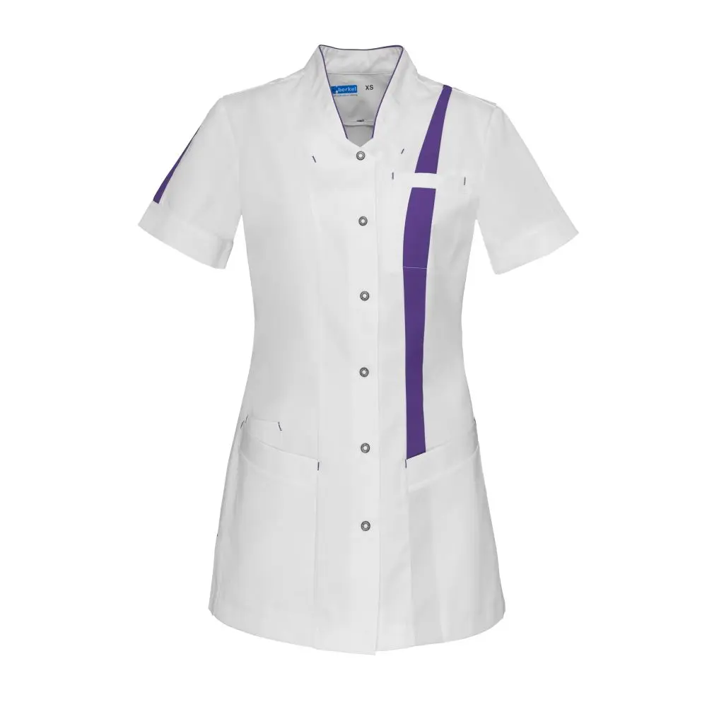 De Berkel LARA Damesjack wit/iris