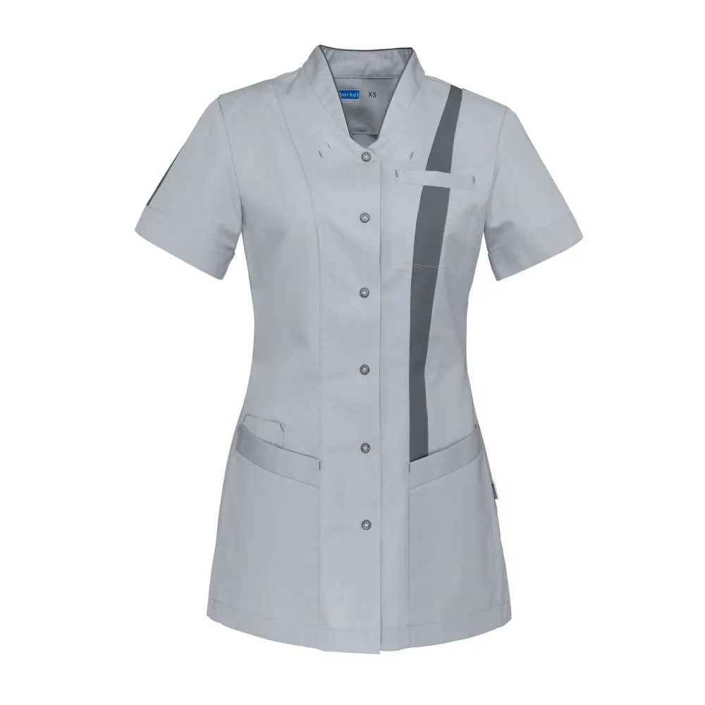 De Berkel LARA Damesjack lichtgrijs/donkergrijs