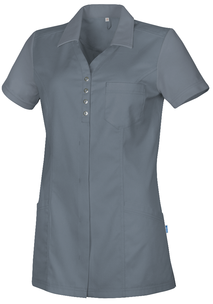 De Berkel SONIA Damesjack Piqué donkergrijs