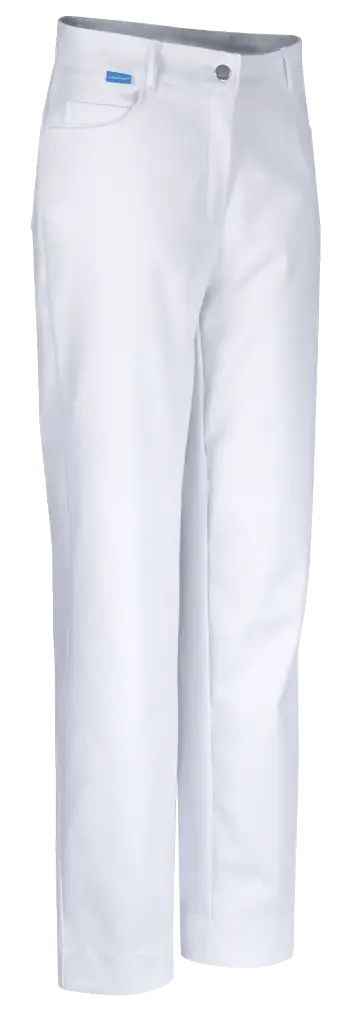 De Berkel JOLINA Damesbroek 5-pocket comfort stretch wit