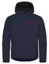 Daelzicht Clique Classic Softshell Hoody Jacket dark navy 