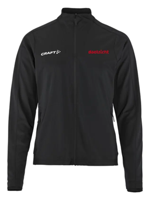 Daelzicht Craft Evolve 2.0 full zip jacket w Black