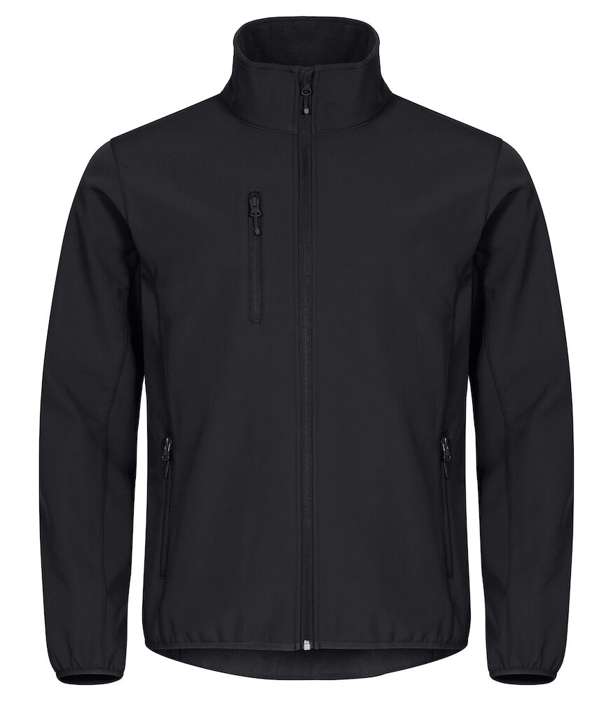 Clique Classic Softshell Jacket zwart