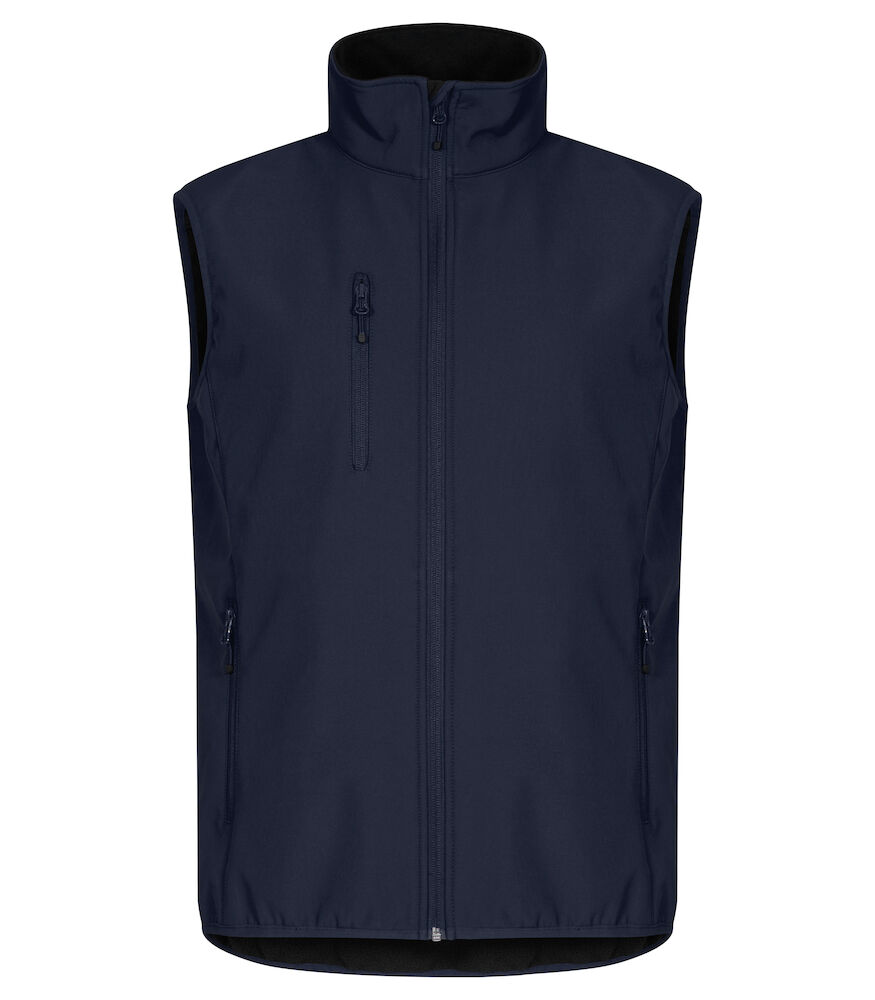 Clique Classic Softshell Vest dark navy