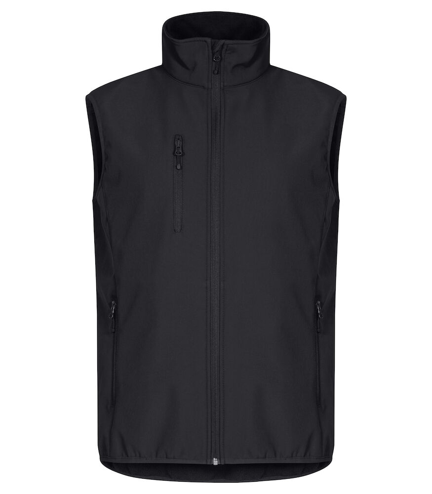 Clique Classic Softshell Vest zwart