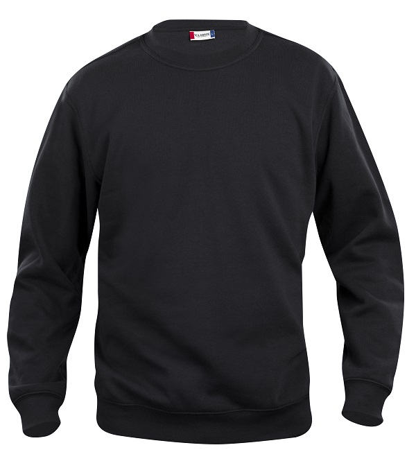 Clique Basic Roundneck zwart