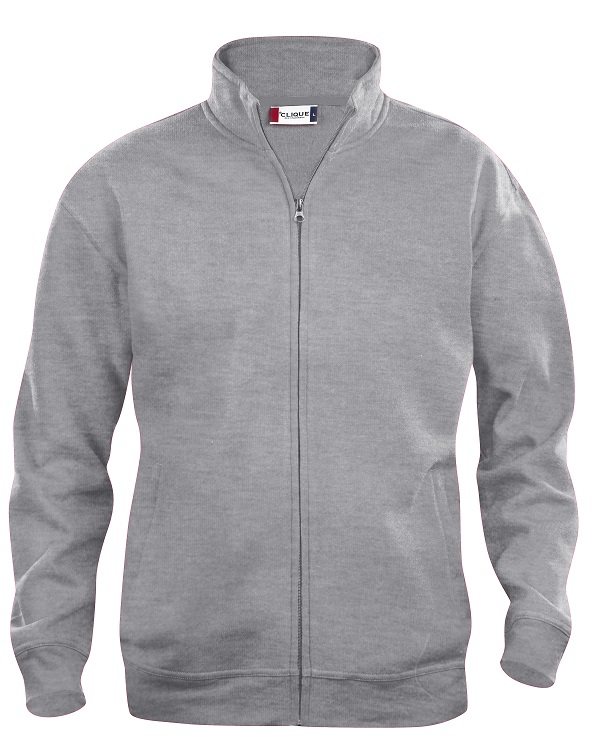 Clique Basic Cardigan grijsmelange