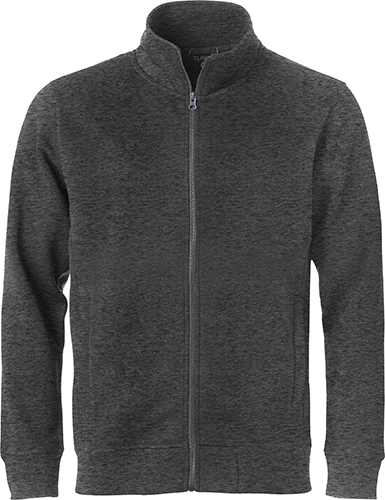 Clique Classic Cardigan antraciet melange