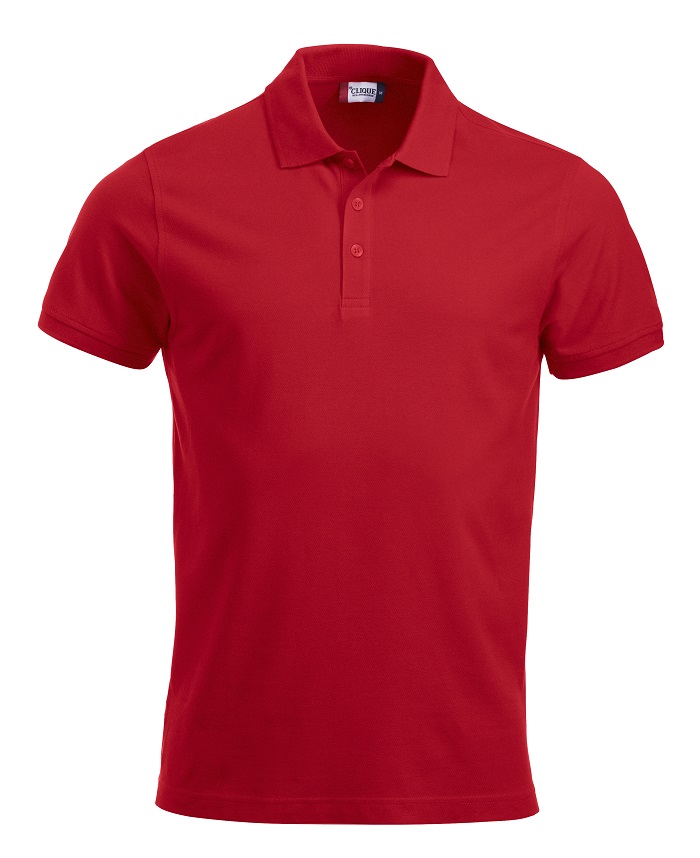 Clique Classic Lincoln S/S Polo rood