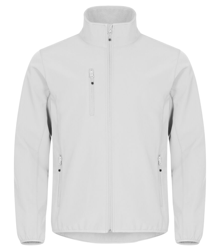 Clique Classic Softshell Jacket wit
