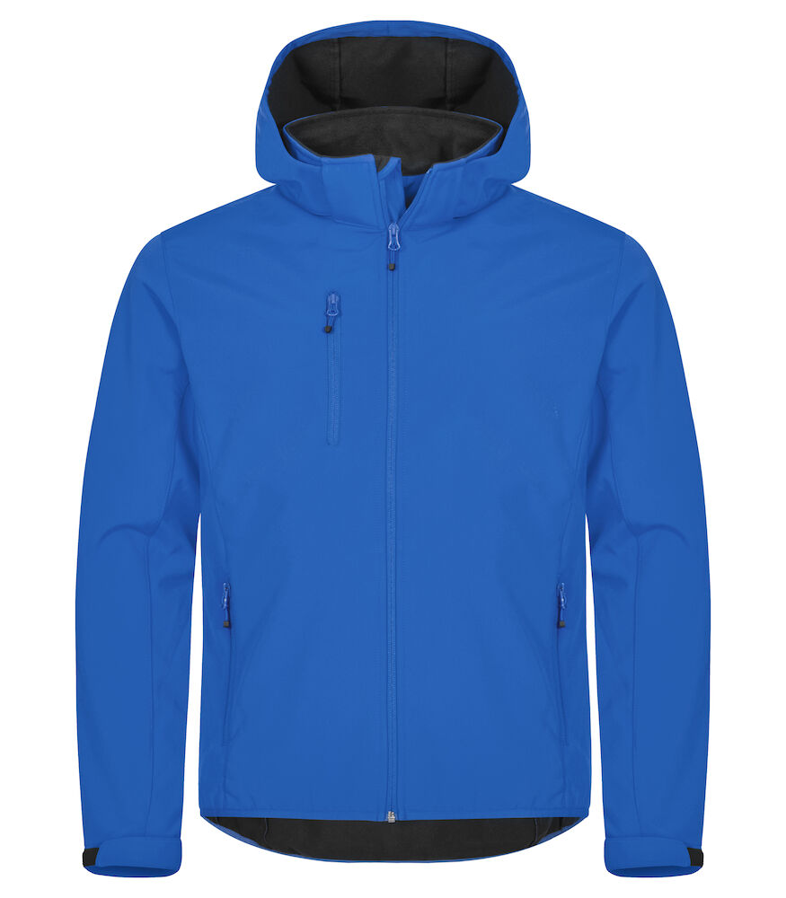Clique Classic Softshell Hoody Jacket kobalt