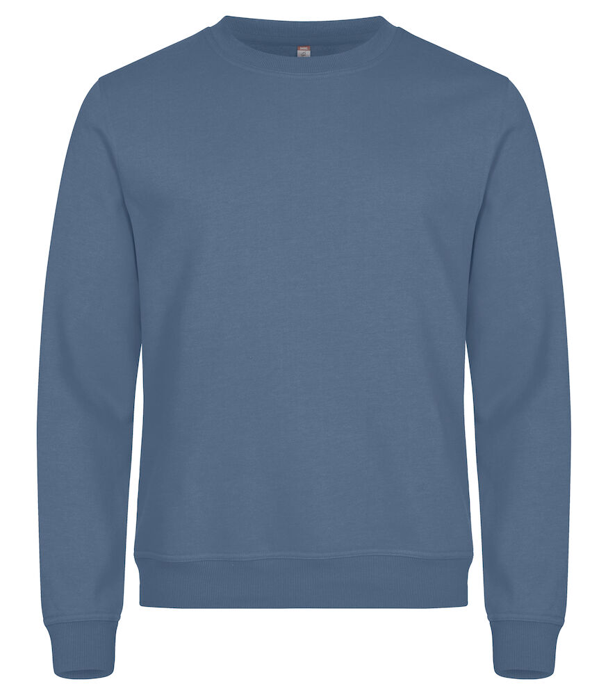 Clique Miami Roundneck staalblauw