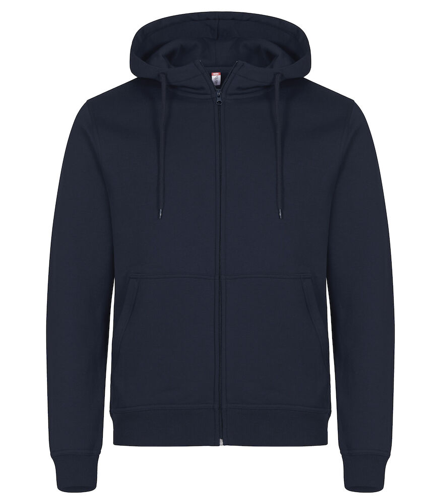 Clique Miami Hoody FZ dark navy