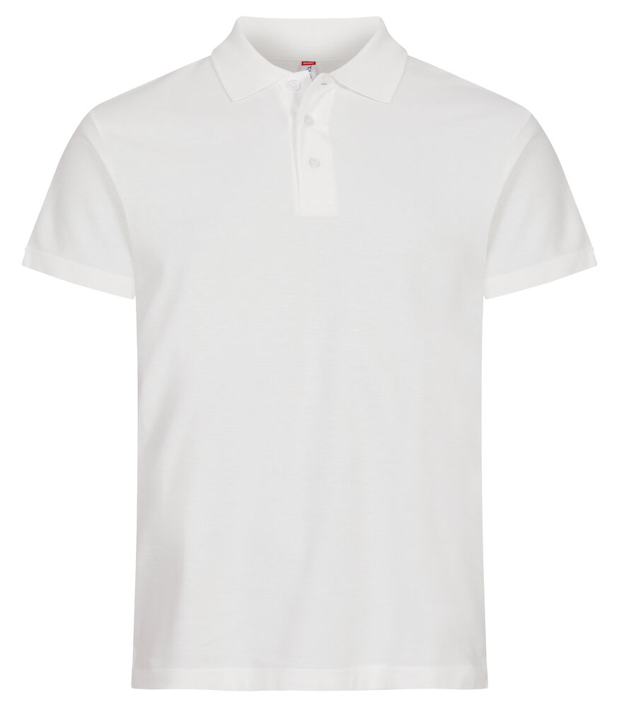 Clique Basic Polo offwhite