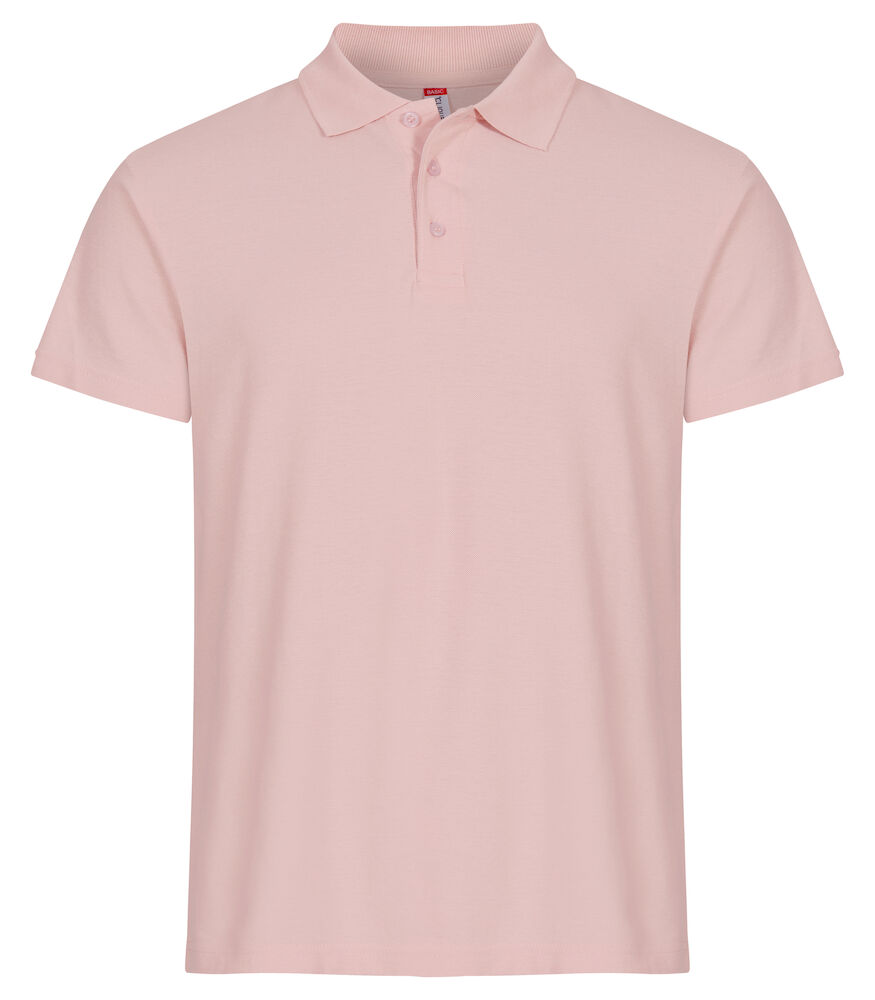 Clique Basic Polo candy roze