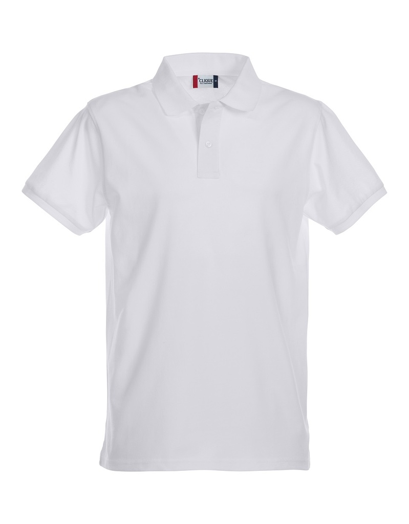 Clique Stretch Premium Polo wit