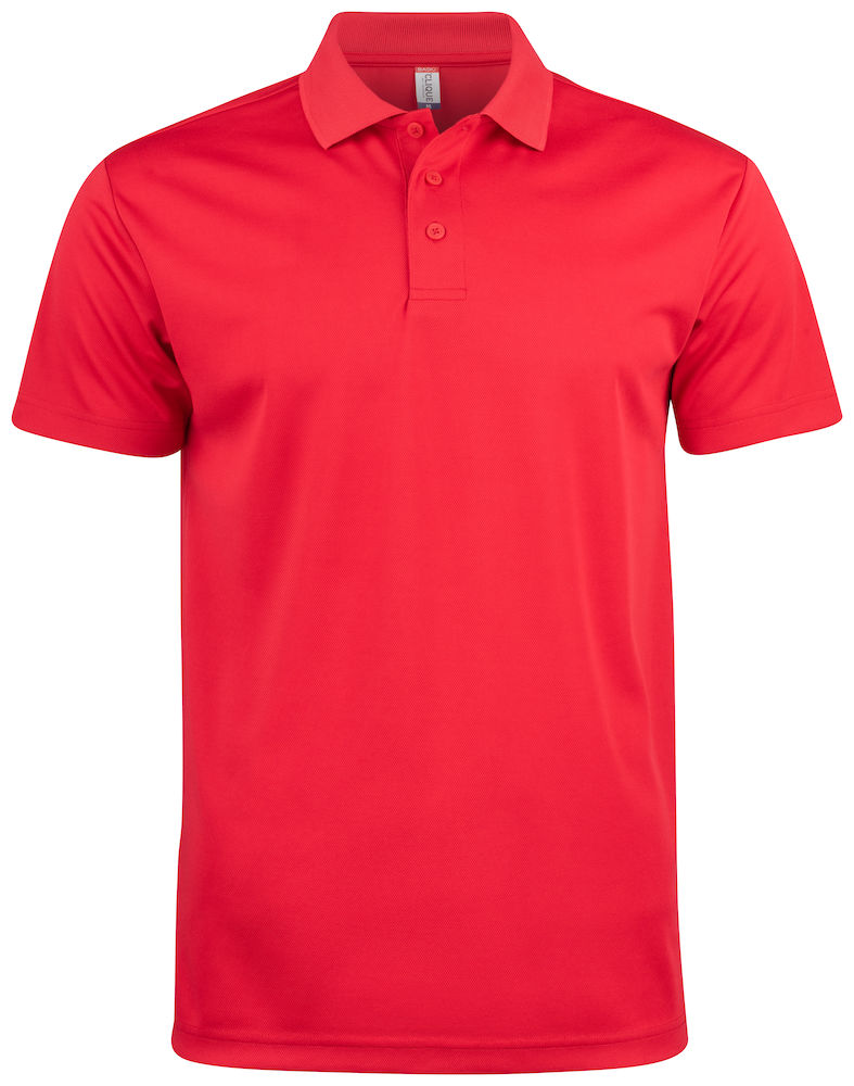 Clique Basic Active Polo rood