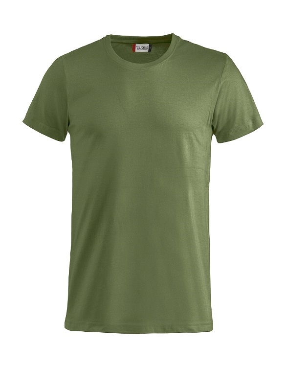 Clique Basic-T legergroen