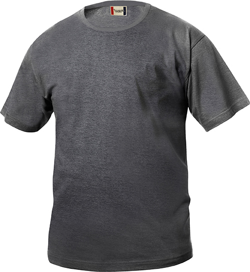 Clique Basic-T antraciet melange