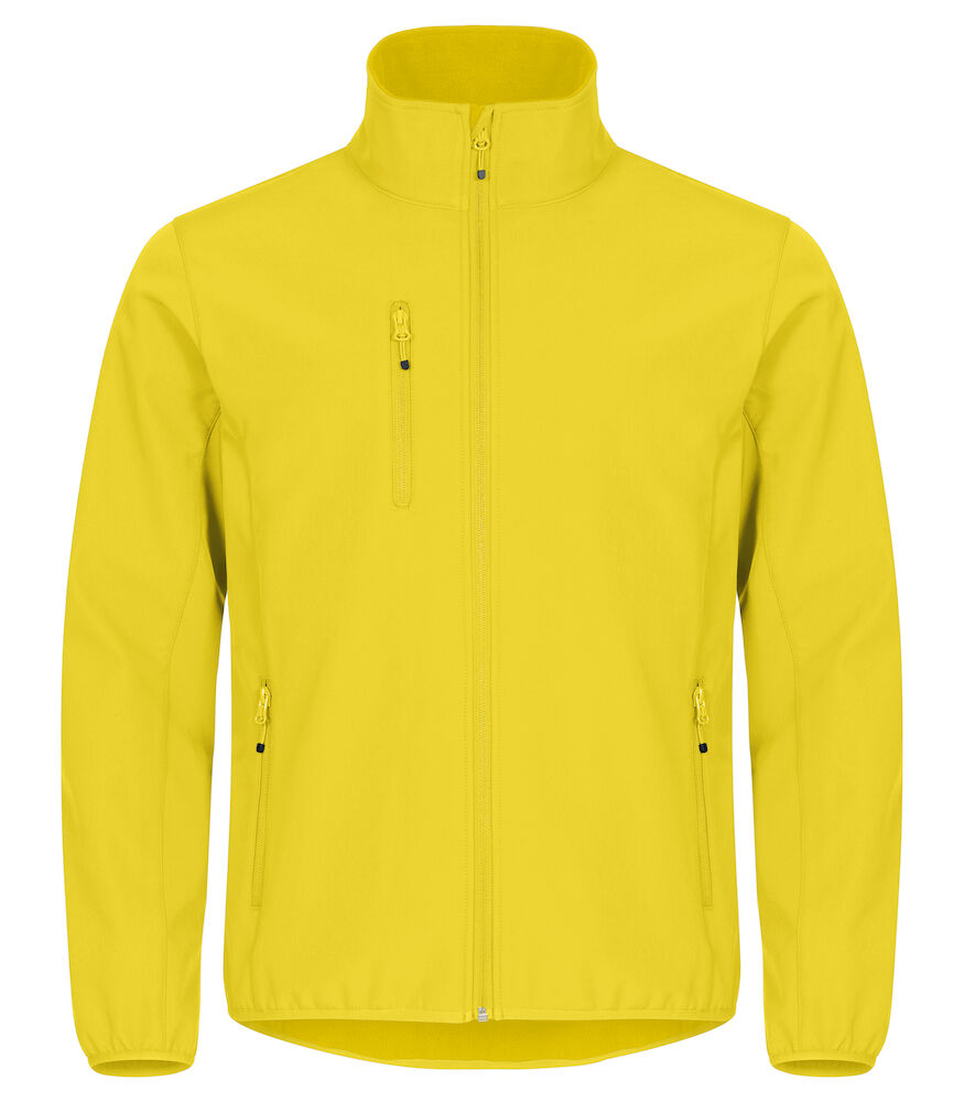 Clique Classic Softshell Jacket lemon