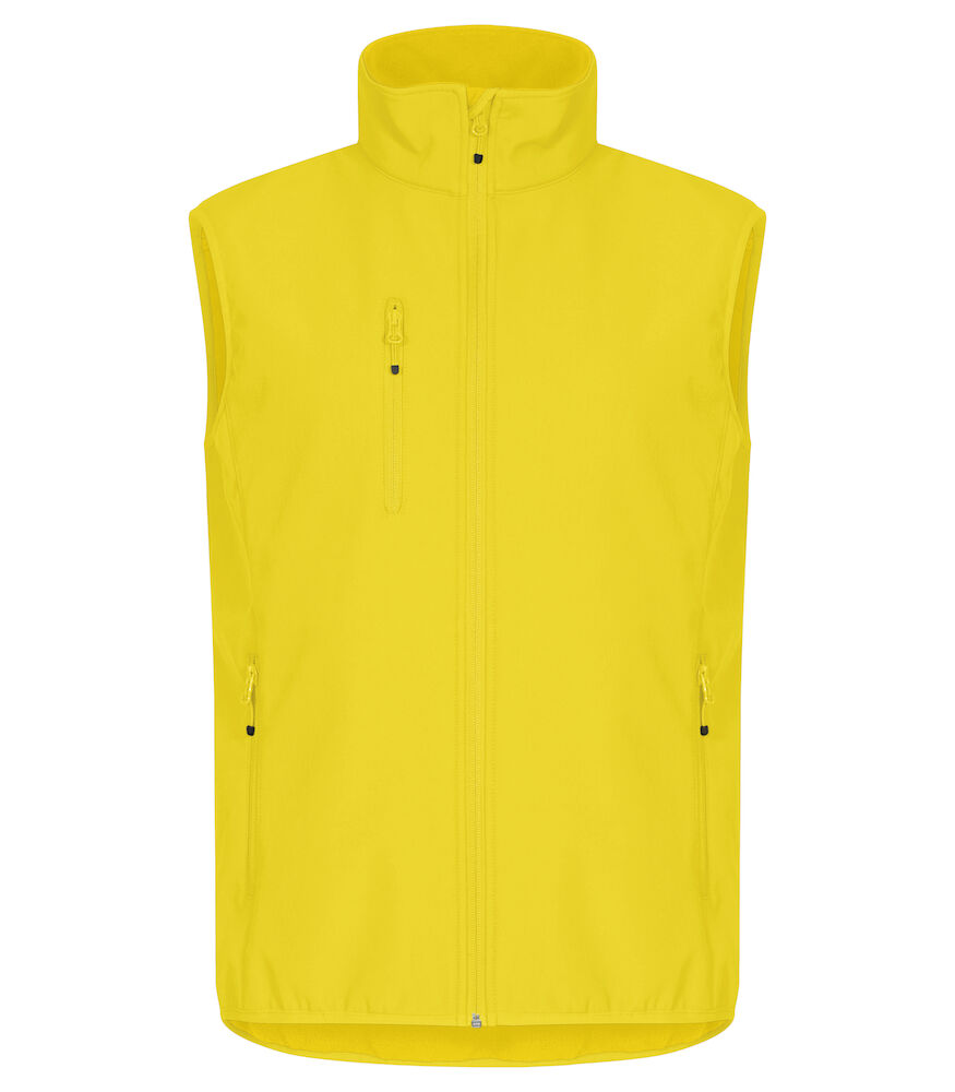 Clique Classic Softshell Vest lemon