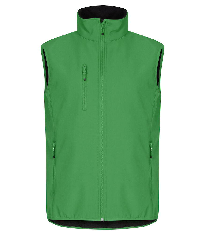 Clique Classic Softshell Vest appelgroen