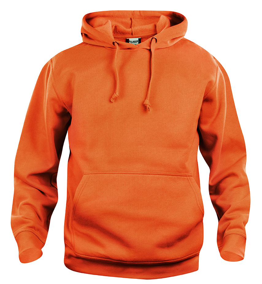 Clique Basic Hoody dieporanje