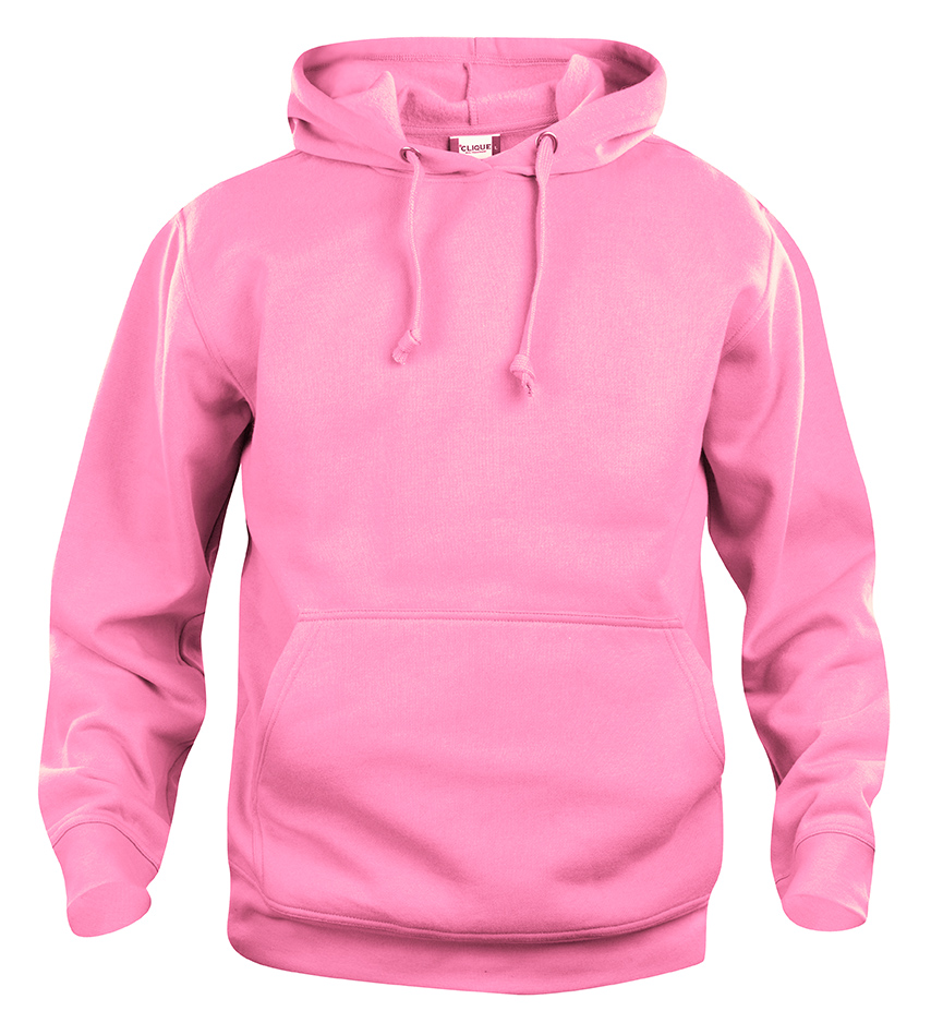 Clique Basic Hoody helder roze