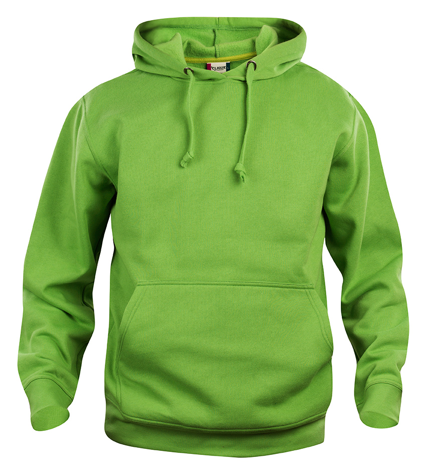 Clique Basic Hoody lichtgroen